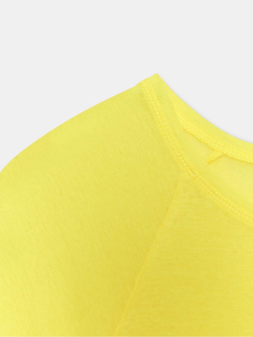 New ZARA Supima Short Sleeve Crewneck Top - Picture 4 of 4